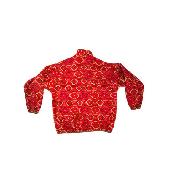 PATAGONIA Synchilla Snap-T Fleece Pullover Aztec Retro Mens Size XXL Santa Fe - Picture 7 of 7